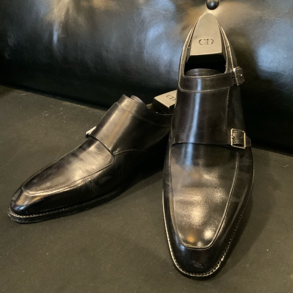 Dior double monk strap Oxford shoes - Picture 1 of 8